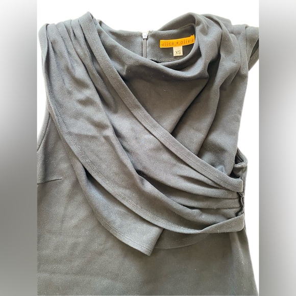 Alice + Olivia Black Dress XS - Picture 6 of 11